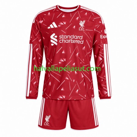 Jalkapallo Pelipaidat/Peliasut Liverpool Lasten Kotipaita 2026-2027 Pitkähihainen